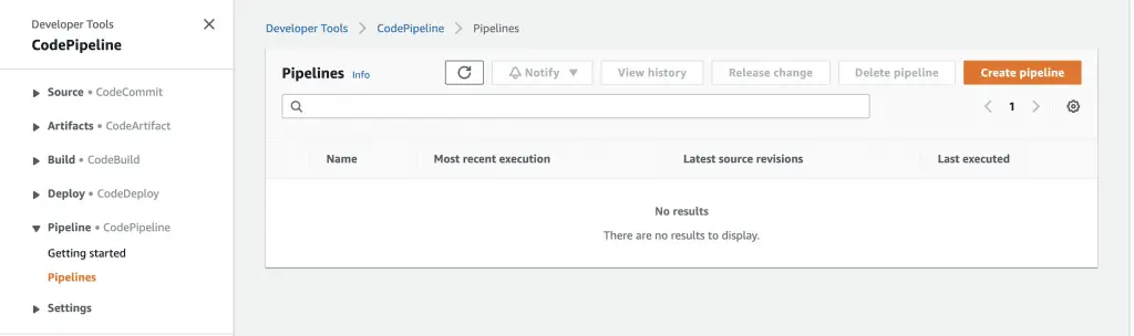 AWS ECS: Automatically Update ECS Services using CodePipeline 7 CodePipeline Create Pipeline