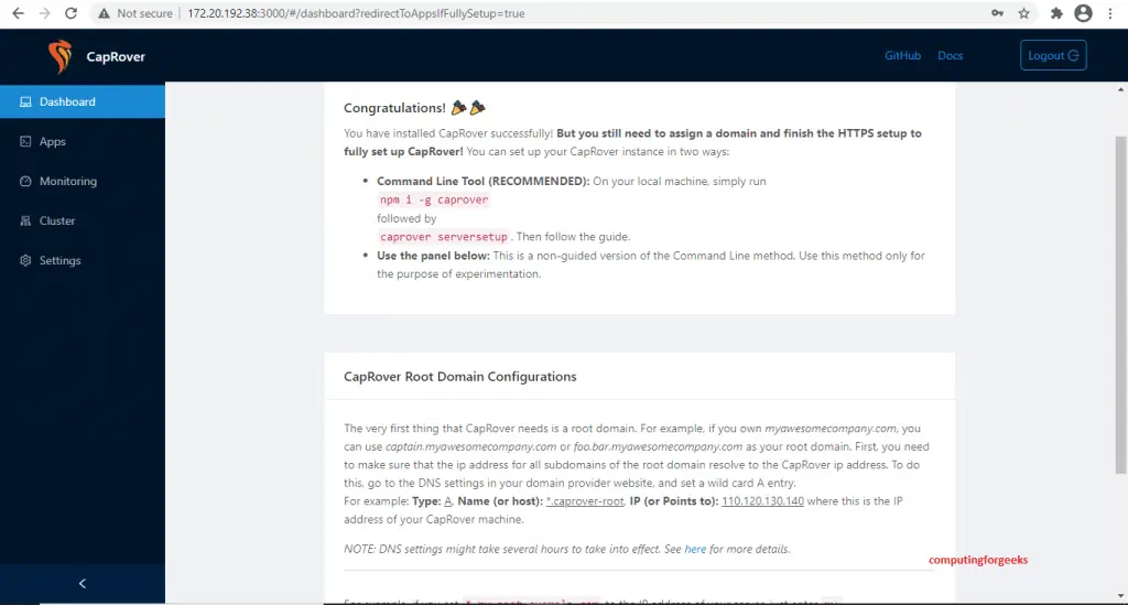 How To Setup your Heroku PaaS using CapRover 2 Heroku PaaS using CapRover
