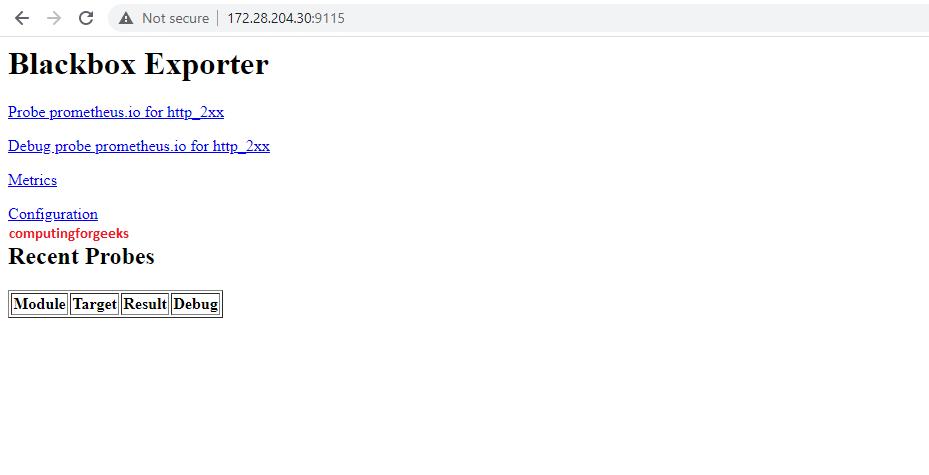 How To Monitor Linux Server Uptime with Prometheus 2 blackbox exporter web access