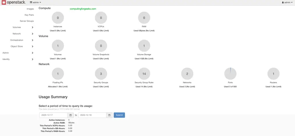 Removing Tenant Resource Quota Limits in OpenStack 2 openstack