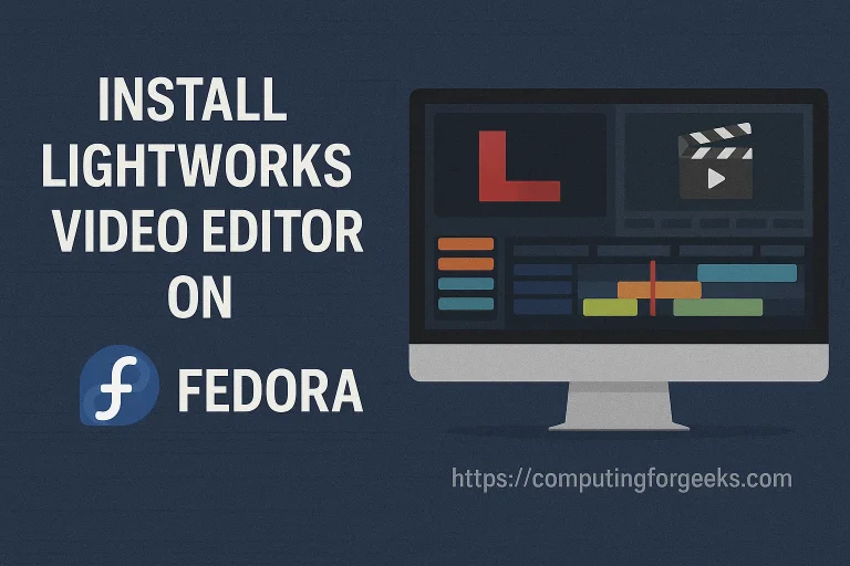 install lightworks fedora