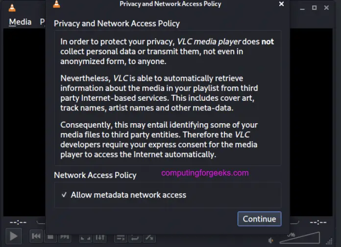 How To Install VLC media Player on Kali Linux