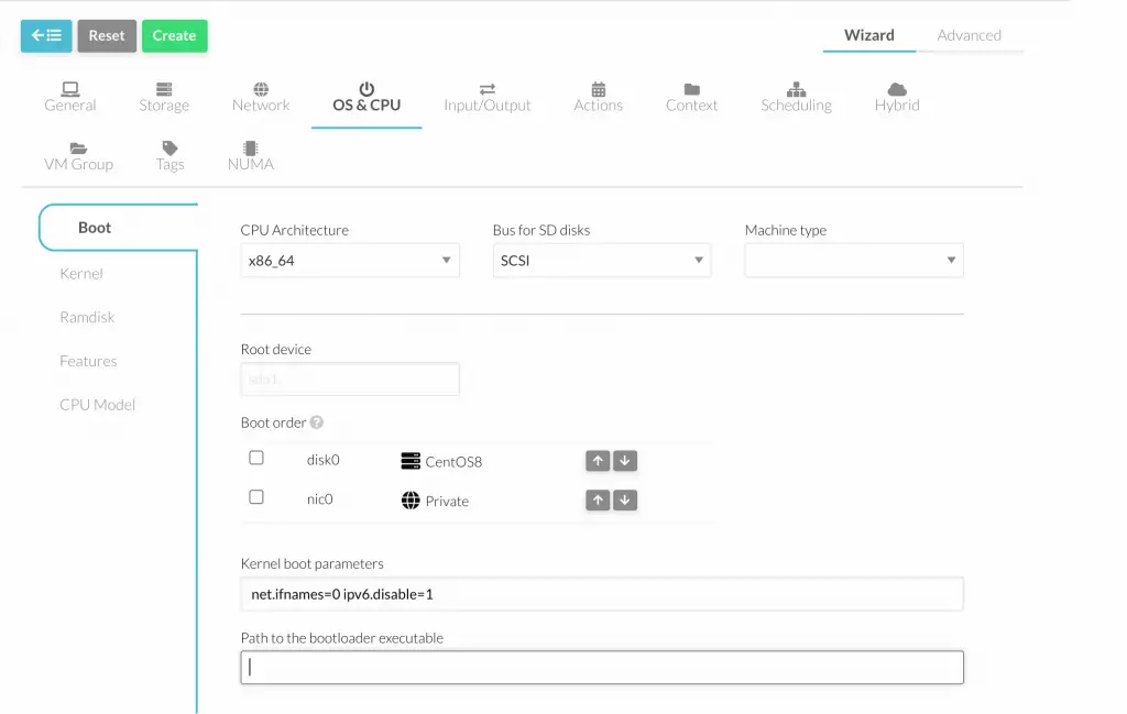 Create CentOS|Ubuntu|Debian VM Templates on OpenNebula 5 Create VM Template OpenNebula 05