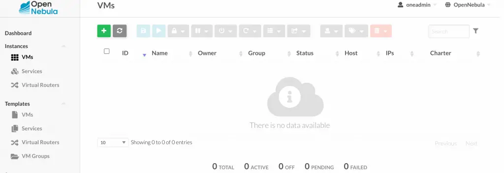 Create CentOS|Ubuntu|Debian VM Templates on OpenNebula 10 Create VM Template OpenNebula 11
