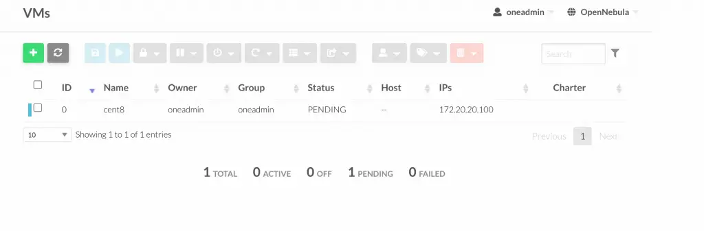 Create CentOS|Ubuntu|Debian VM Templates on OpenNebula 14 Create VM Template OpenNebula 15