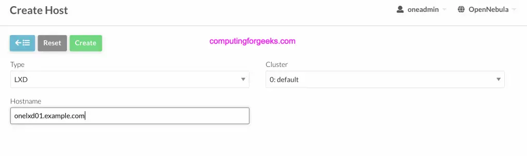 OpenNebula LXD Node Installation on Debian 10 4 install opennebula lxd node 02