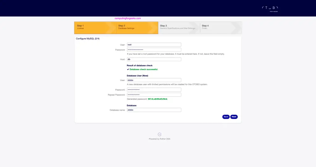 Install OTRS (OTOBO) Ticketing system on CentOS 8 5 install OTOBO OTRS CentOS 08 05