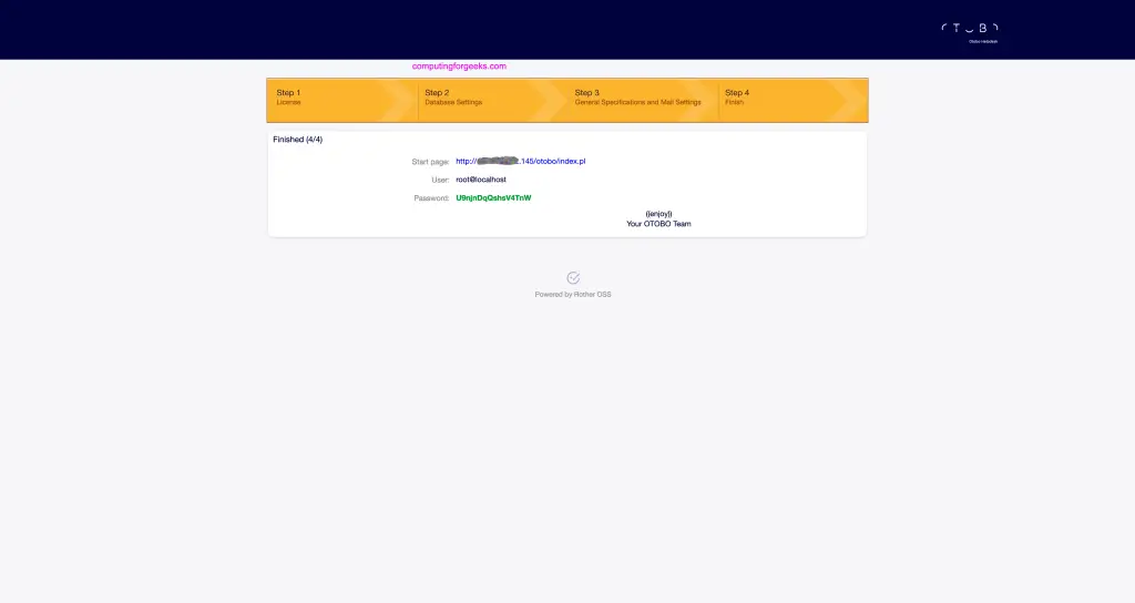Install OTRS (OTOBO) Ticketing system on CentOS 8 8 install OTOBO OTRS CentOS 08 08