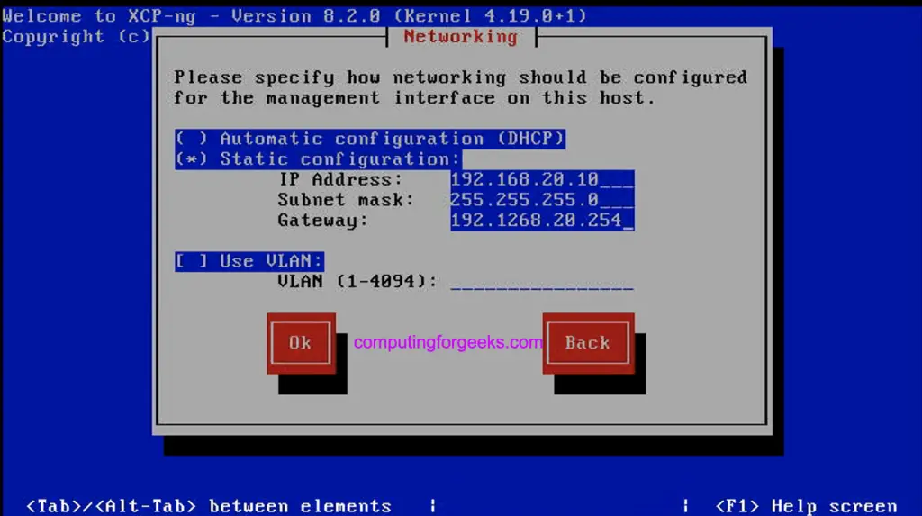 Install XCP-ng 8.2 Virtualization Platform - Step by Step with Screenshots 15 install XCP ng virtualization platform 15