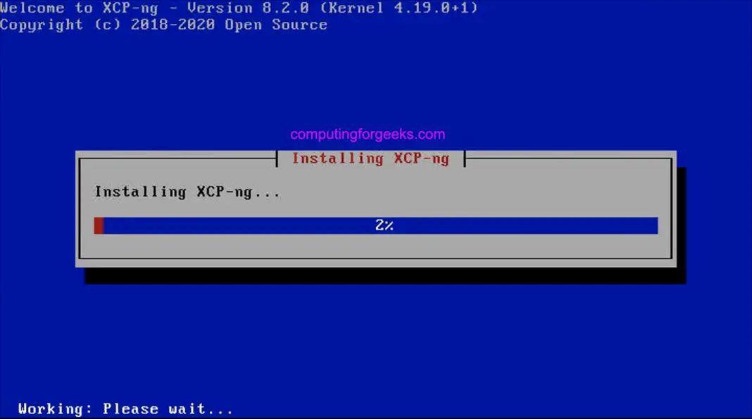 Install XCPng 8.2 Virtualization Platform Step by Step with