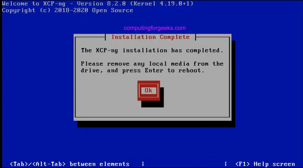 Install XCP-ng 8.2 Virtualization Platform - Step by Step with Screenshots 27 install XCP ng virtualization platform 27