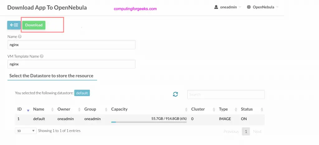 Install Firecracker and Run microVMs on OpenNebula 7 install firecracker opennebula node 06