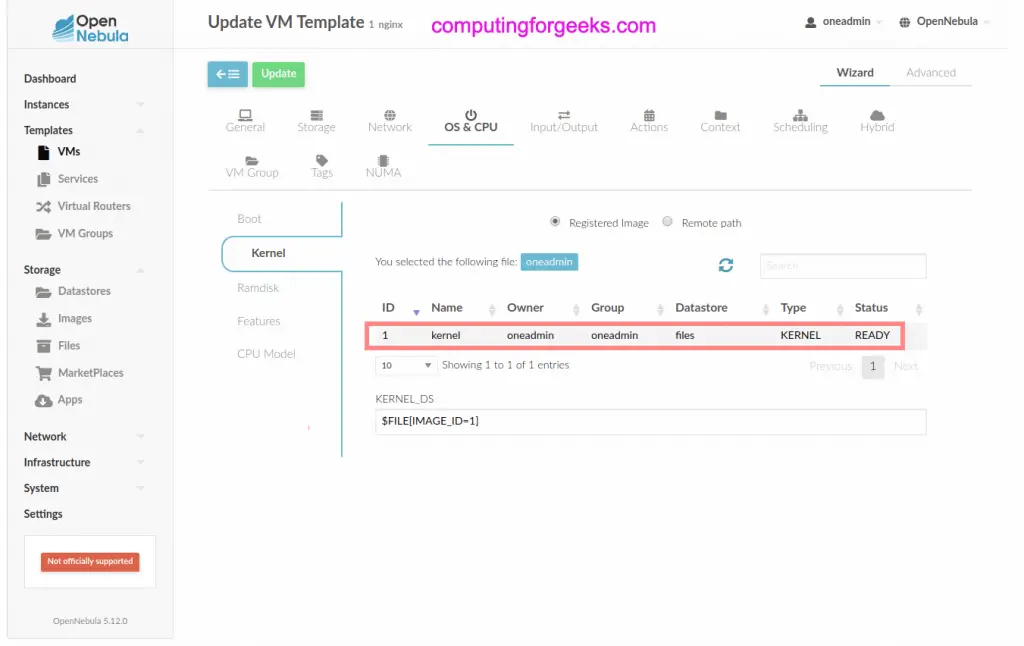 Install Firecracker and Run microVMs on OpenNebula 11 install firecracker opennebula node 10