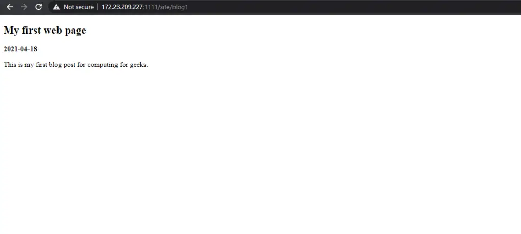 Install and Use Zola Static Site generator 5 zola whole markdown content