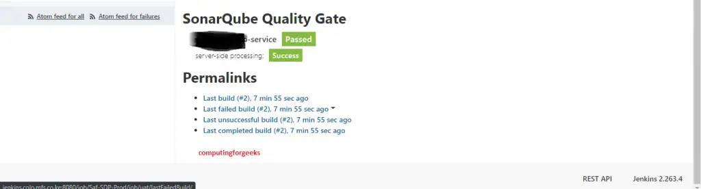 How To Integrate SonarQube with Jenkins 21 jenkins sonarqube scan results