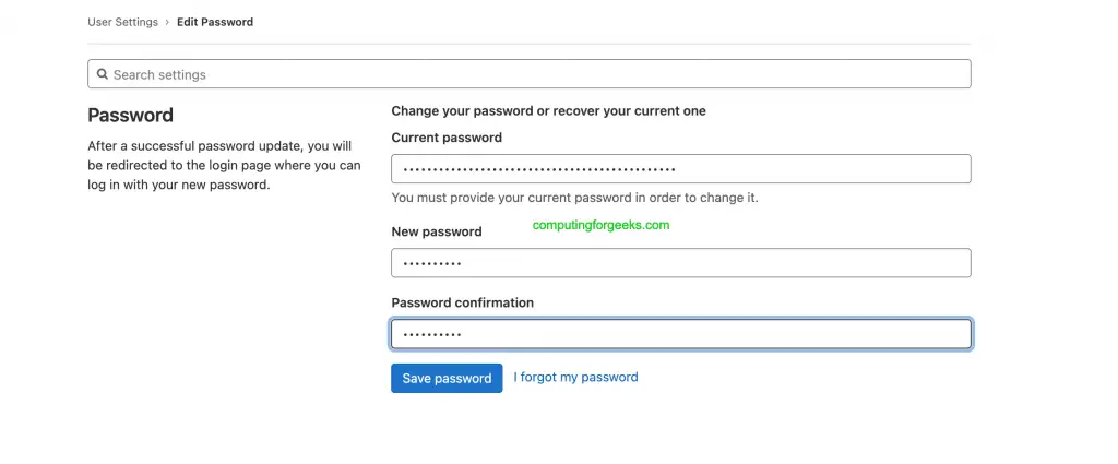 How To Install GitLab on Rocky Linux 8 With Let's Encrypt 5 install gitlab rocky linux 8 05