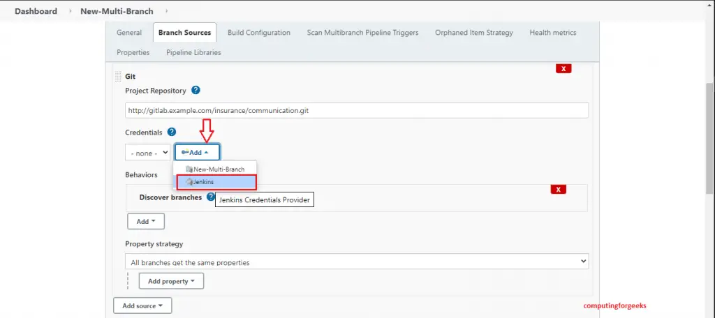 How To Use Multi-Branch Pipeline in Jenkins 12 jenkins add gitlab credentials