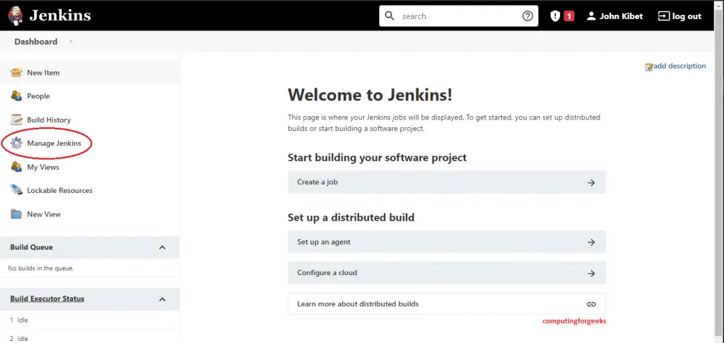 How To Use Multi-Branch Pipeline in Jenkins 1 jenkins manage jenkins