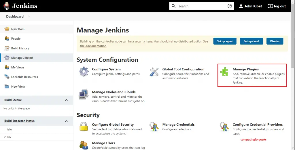 How To Use Multi-Branch Pipeline in Jenkins 2 jenkins manage plugins