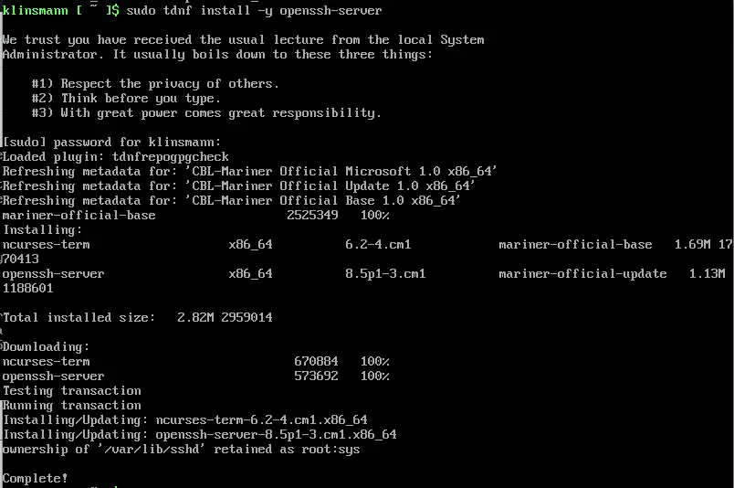 Run CBL-Mariner Microsoft Linux on VirtualBox | VMware 26 How To Build and Run CBL Mariner Microsoft Linux distribution on VirtualBox VMware 41 1