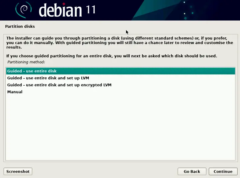 Install Debian 11 Bullseye - Step by Step With Screenshots 28 Install Debian 11 bullseye – Step by Step With Screenshots 34