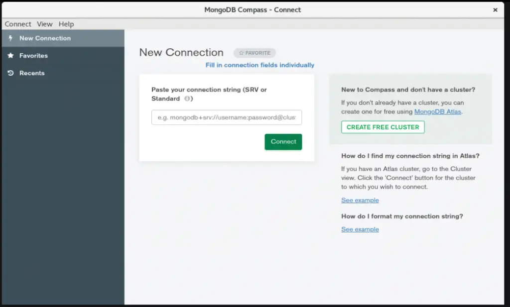 Install MongoDB Compass on CentOS 8/7 | Rocky Linux 8 6 Install and Use MongoDB Compass on CentOS 87 Rocky Linux 8 5
