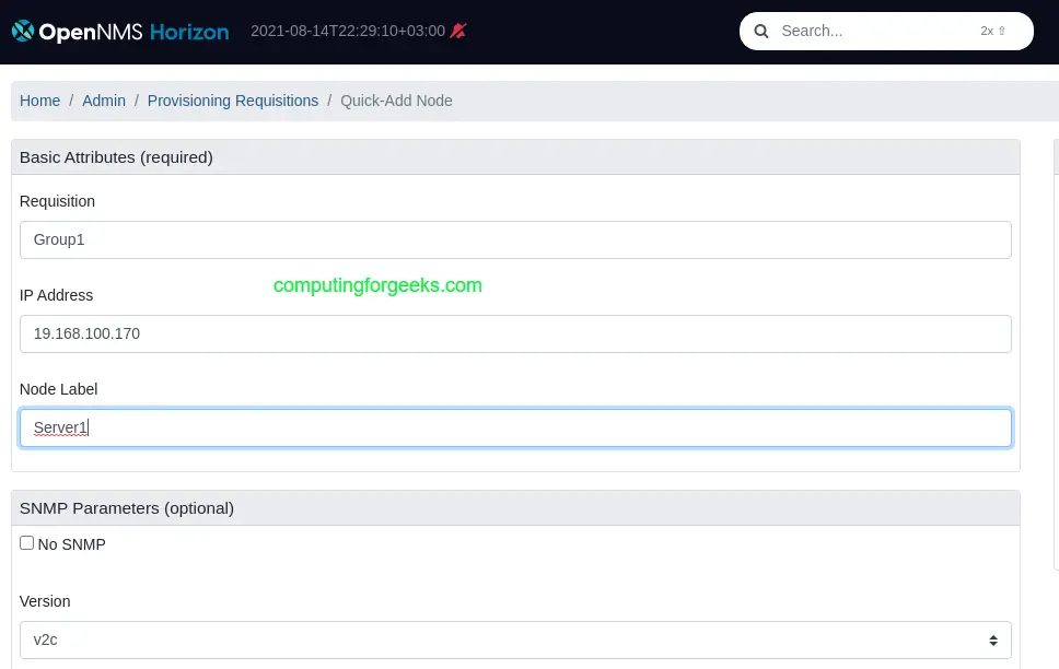 How To Install OpenNMS on Debian 12/11/10 5 Install opennms on debian 10 5