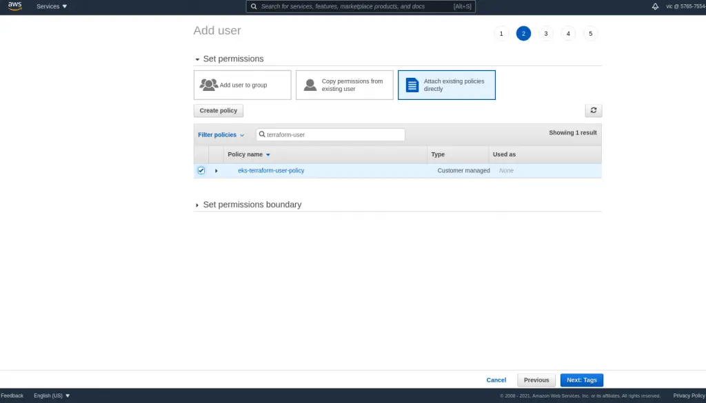 How To Deploy EKS Cluster on AWS using Terraform 4 setup eks cluster on AWS using terraform