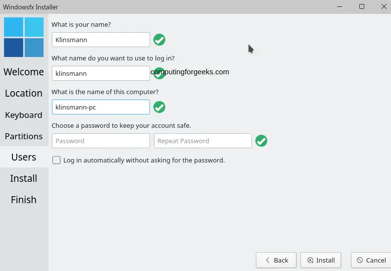 Install Windowsfx 11 - Step by Step With Screenshots 15 How To Install Windowsfx 1110 – Step by Step With Screenshots 20