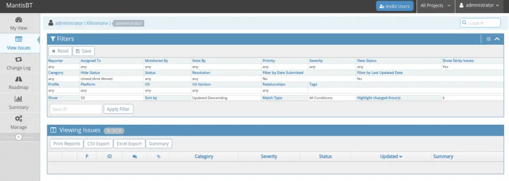 Install Mantis Bug Tracker on Rocky Linux 8 /CentOS 8 8 Install Mantis Bug Tracker on CentOS 8 Rocky Linux 8 10