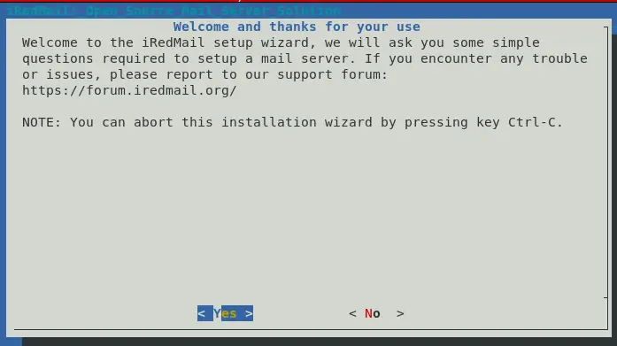How To Install iRedMail on Rocky Linux 8 / AlmaLinux 8 2 Install and Configure iRedMail Mail Server on Rocky Linux 8 1 1