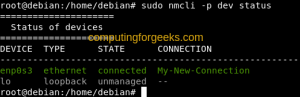 Using NetworkManager (NMCLI) on Ubuntu and Debian | ComputingForGeeks
