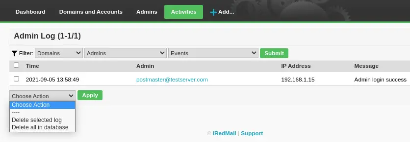 How To Install iRedMail on Rocky Linux 8 / AlmaLinux 8 18 Screenshot from 2021 09 05 16 06 30