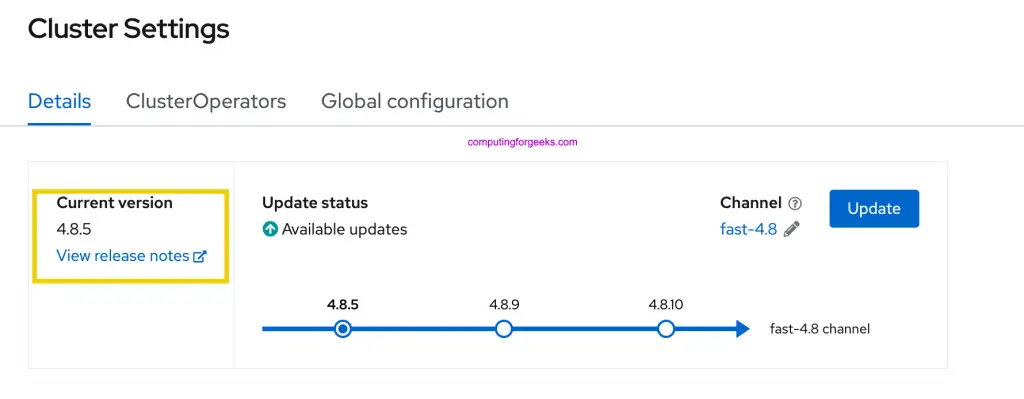 How To Upgrade OpenShift / OKD Cluster Minor Version 1 upgrade openshift container platform 01