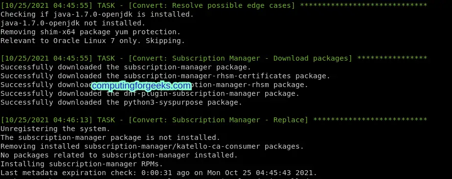 How To Convert CentOS 8 To RHEL 8 Server 5 How To Convert CentOS 8 To RHEL 8 Server 4