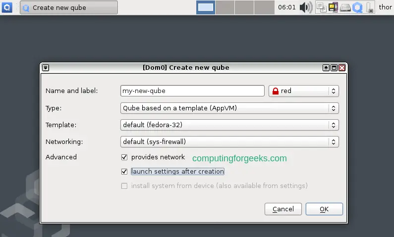 Install Qubes OS - Step by Step With Screenshots 28 How To Install Qubes OS – Step by Step With Screenshots 53