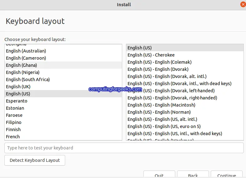 Install Ubuntu 22.04 (Jammy Jellyfish) - Step by Step With Screenshots 15 Install Ubuntu 22.04 – Step by Step With Screenshots 18