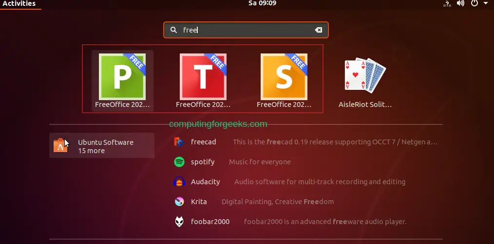 How To Install FreeOffice on Ubuntu 24.04|22.04|20.04 1 Install and Use FreeOffice 2021 on Ubuntu 20.0418.04