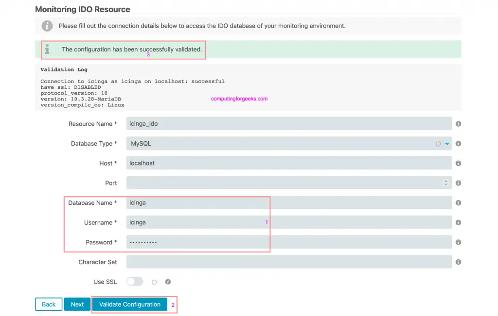 How To Install Icinga Web 2 on CentOS 8 / RHEL 8 8 icinga 2 install configure database monitoring