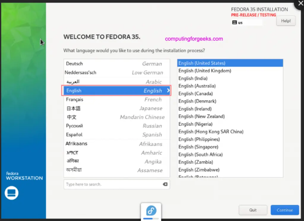How To Install Fedora 35 – Step by Step With Screenshots 12 install fedora 35 step by step with screenshots 06