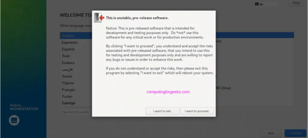 How To Install Fedora 35 – Step by Step With Screenshots 13 install fedora 35 step by step with screenshots 07