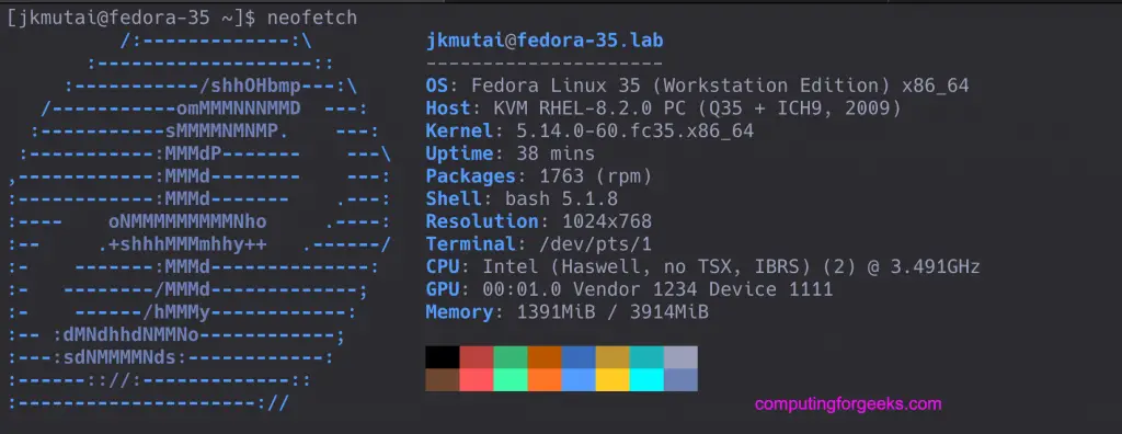 How To Install Fedora 35 – Step by Step With Screenshots 23 install fedora 35 step by step with screenshots 13
