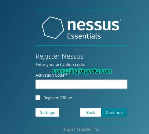 Install Nessus Vulnerability Scanner on Debian 11109 2