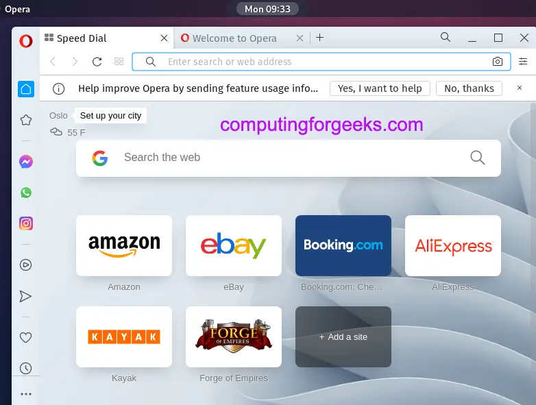 Install Opera Web Browser on Ubuntu 22.04|20.04 4 install opera ubuntu linux system 03
