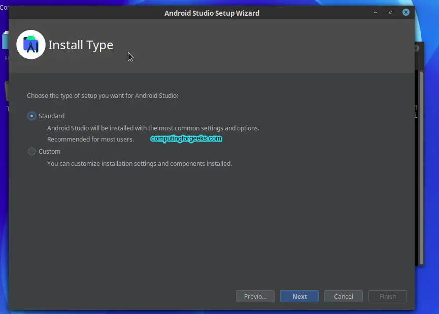 Installing Android Studio on Fedora 42/41/40 5 Install and Use Android Studio on Fedora 35343332 3