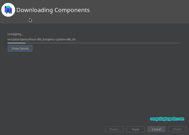 Installing Android Studio on Fedora 42/41/40 9 Install and Use Android Studio on Fedora 35343332 7