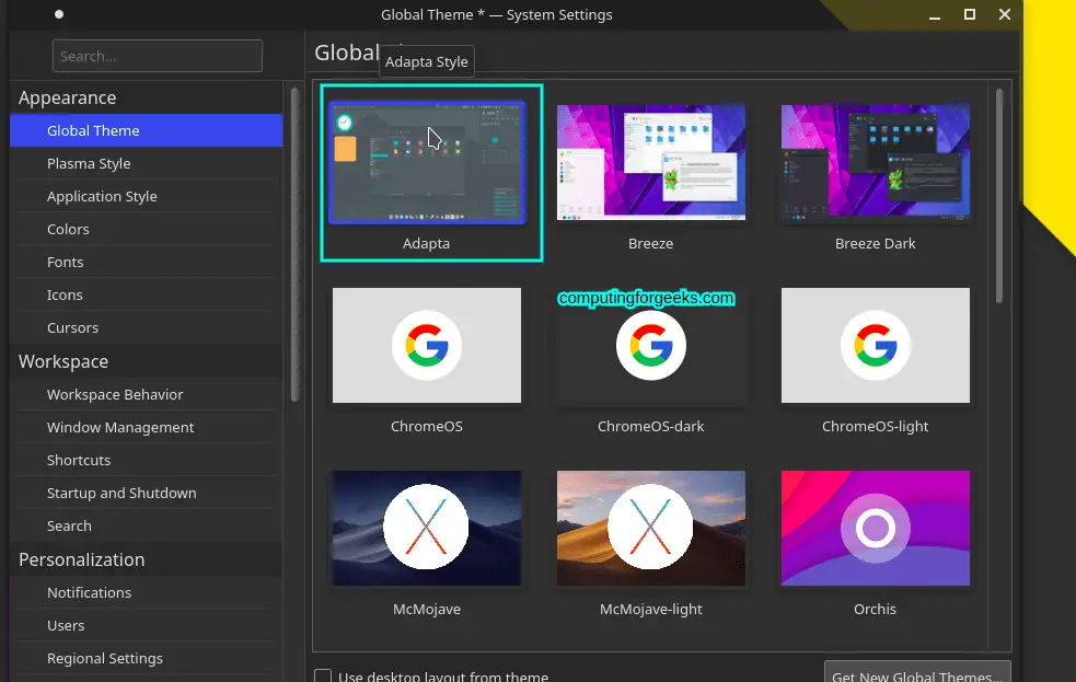 Customize KDE Plasma Desktop with Themes|Modules|Extensions 13 Customize KDE Plasma Desktop Environment with ThemesModulesExtensions 12
