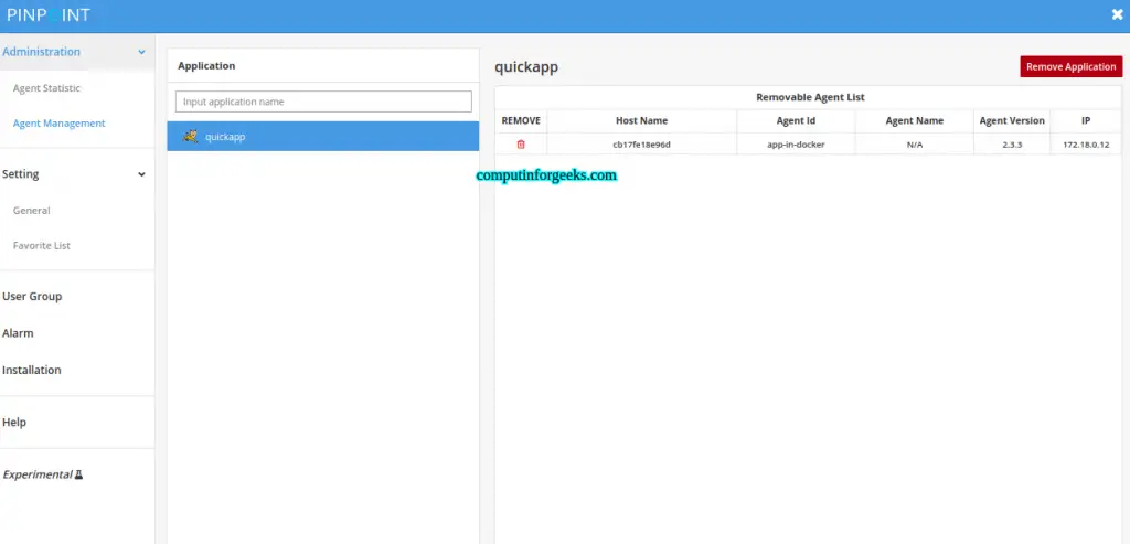 How To Run Pinpoint APM in Docker Containers 6 Deploy Pinpoint APM Application Performance Management in Docker Containers 7