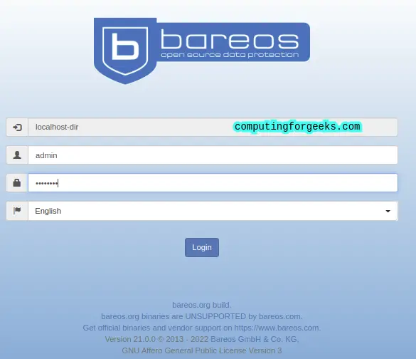 Install and Use Bareos Backup Solution on Debian 11|Debian 10 6 Install and Use Bareos Backup Solution on Debian 11 Debian 10 5