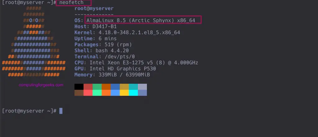 How To Install AlmaLinux 8 on Hetzner Root Server 4 hetzner almalinux installation